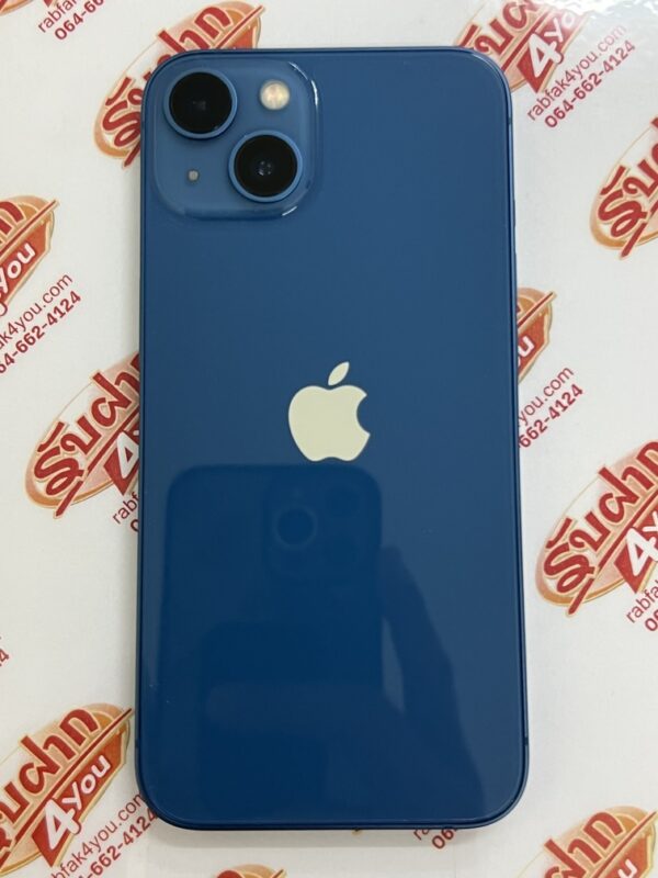 iPhone 13 128GB การันตีความใหม่ สุขภาพแบต100% สีBlue ศูนย์ไทย ครบกล่อง(ขาดสายชาร์จ) หมด มีนาคม 2568 - Image 7