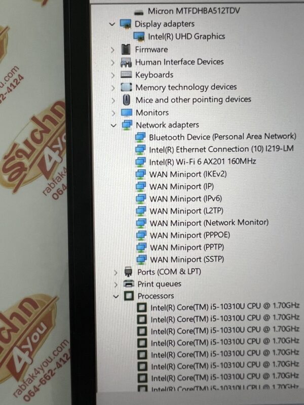 Lenovo ThinkPad X13 G1 i5-10310U/RAM16GB/SSD512GB จอทัช13.3FHD - Image 10
