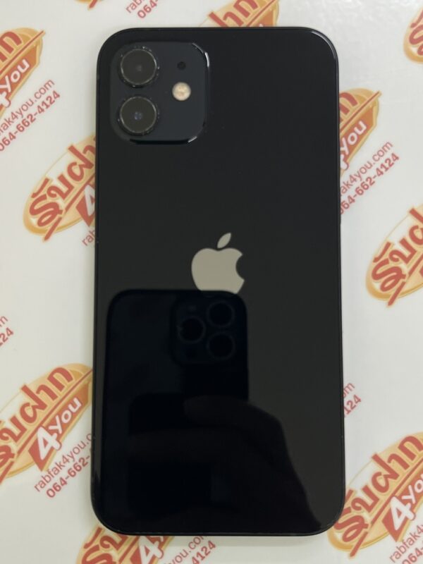 ขายถูกๆ iPhone 12 64GB สภาพสวย90% สุขภาพแบต86% เครื่องสีดำ เครื่องศูนย์ไทย อุปกรณ์ไม่มีนะครับ มีแต่ตัวเครื่อง ไม่ติดiCloud ประกันหมดแล้ว - Image 3