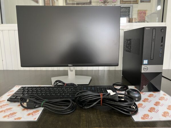 ขายถูกๆ ชุดคอมพิวเตอร์แบร์น DELL I5-9400 RAM4GB SSD128GB+HDD1TB จอDell 24นิ้ว Full HD สภาพสวย95% การันตีความใหม่ สีดำ ศูนย์ไทย ครบเซ็ตพร้อมใช้งาน - Image 2