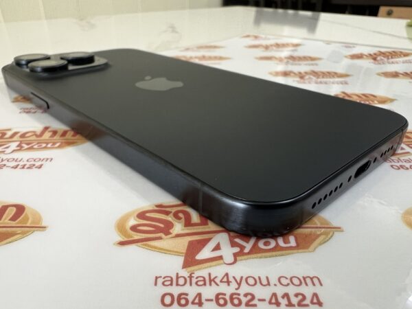 ขายถูก iPhone 15 Pro Max 256GB สุขภาพแบต97% สภาพสวย95% สีBlue titanium เครื่องศูนย์ไทย อุปกรณ์ครบกล่อง(ขาดเข็ม) ไม่ติดiCloud ประกันหม 6 กรกฎาคม 2568 - Image 8