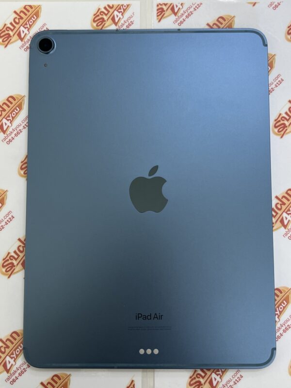 ขายถูกๆiPad Air 5 Cell ใส่ซิม Chip M1 64GB สภาพสวย93% สุขภาพแบต81% สีBlue ศูนย์ไทย อุปกรณ์ครบกล่อง(ขาดแค่คู่มือกับเข็ม)มี ตัวเครื่อง+หัวชาร์จ+สายชาร์จ+กล่อง - Image 6