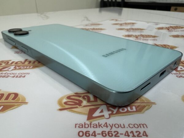 ขายถูก Samsung A06 Ram4GB Rom64GB สภาพสวย92% สีเขียว อุปกรณ์ไม่มีนะครับ มีแต่ตัวเครื่อง ไม่ติดสัญญารายเดือน ประกันหมดเดือน มีนาคม 2569 - Image 5
