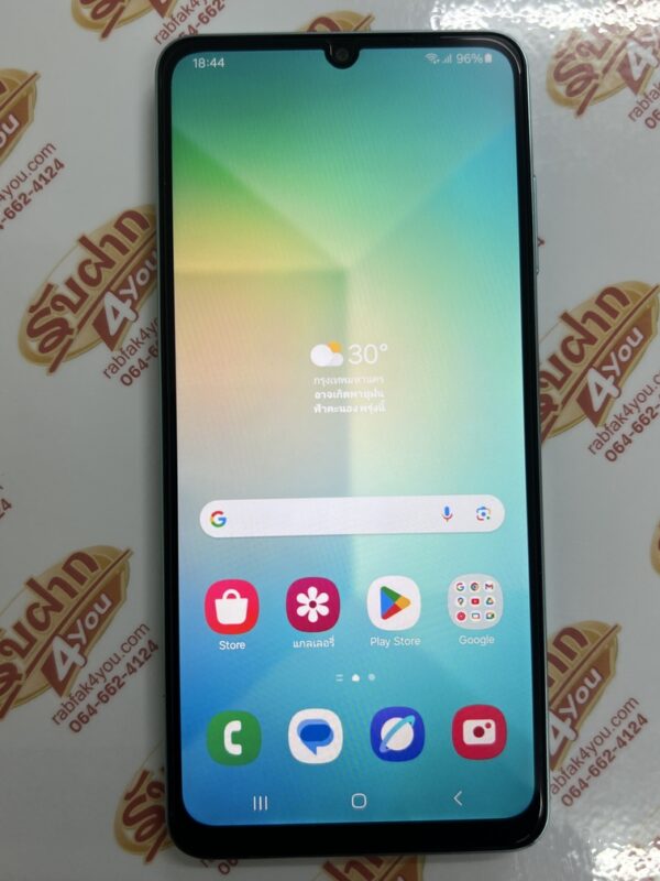ขายถูก Samsung A06 Ram4GB Rom64GB สภาพสวย92% สีเขียว อุปกรณ์ไม่มีนะครับ มีแต่ตัวเครื่อง ไม่ติดสัญญารายเดือน ประกันหมดเดือน มีนาคม 2569 - Image 8
