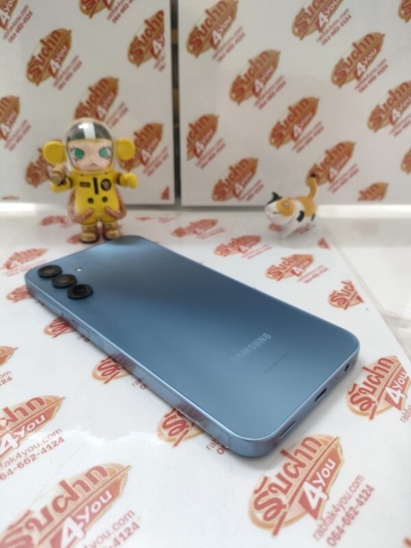 ขายถูก Samsung A15 5G Ram8GB Rom256GB สภาพ90% มีรอยนิดหน่อยตามการใช้งานโดยรวมแล้วสวย สีBlue อุปกรณ์ไม่มีนะครับ ไม่ติดสัญญา ประกันหมดแล้ว - Image 4