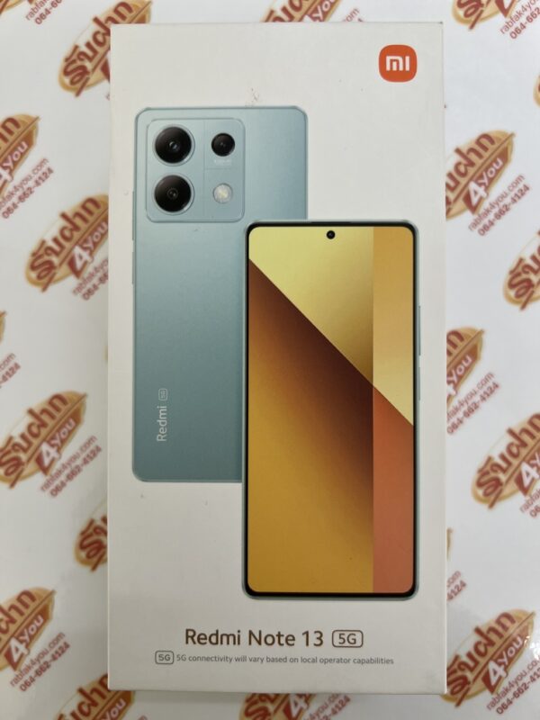 ขายถูกๆ Xiaomi Redmi Note 13 5G Ram8GB Rom256GB จอ6.67นิ้ว สภาพสวย92% สีOcean Teal อุปกรณ์ครบกล่อง ไม่ติดสัญญา ประกันหมดแล้ว - Image 3
