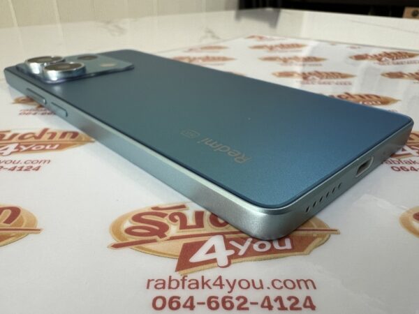 ขายถูกๆ Xiaomi Redmi Note 13 5G Ram8GB Rom256GB จอ6.67นิ้ว สภาพสวย92% สีOcean Teal อุปกรณ์ครบกล่อง ไม่ติดสัญญา ประกันหมดแล้ว - Image 8