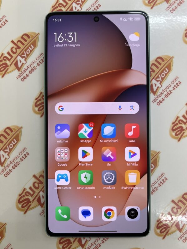 ขายถูกๆ Xiaomi Redmi Note 13 5G Ram8GB Rom256GB จอ6.67นิ้ว สภาพสวย92% สีOcean Teal อุปกรณ์ครบกล่อง ไม่ติดสัญญา ประกันหมดแล้ว - Image 11