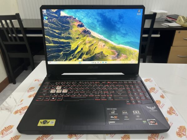 ขายถูก ASUS TUF FX505DT AMD Ryzen 7 3750H/NVIDIA GeForce GTX 1650 4GB/RAM16GB/SSD512GB 15.6FHD คีย์บอร์ดมีไฟ สภาพสวย92% ตัวเครื่อง+สายชาร์จ ประกันหมดแล้ว - Image 8