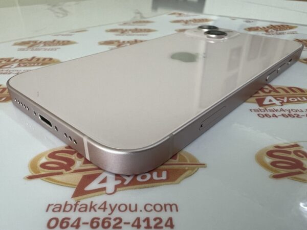 ขายถูก iPhone 13 128GB สภาพ90% มีรอยขนแมวนิดหน่อยโดยรวมแล้วสวย สุขภาพแบต79% สีPink ศูนย์ไทย อุปกรณ์ไม่มีนะครับ มีแต่ตัวเครื่อง ประกันหมดแล้ว - Image 4