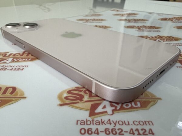 ขายถูก iPhone 13 128GB สภาพ90% มีรอยขนแมวนิดหน่อยโดยรวมแล้วสวย สุขภาพแบต79% สีPink ศูนย์ไทย อุปกรณ์ไม่มีนะครับ มีแต่ตัวเครื่อง ประกันหมดแล้ว - Image 5