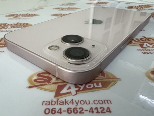 ขายถูก iPhone 13 128GB สภาพ90% มีรอยขนแมวนิดหน่อยโดยรวมแล้วสวย สุขภาพแบต79% สีPink ศูนย์ไทย อุปกรณ์ไม่มีนะครับ มีแต่ตัวเครื่อง ประกันหมดแล้ว - Image 6