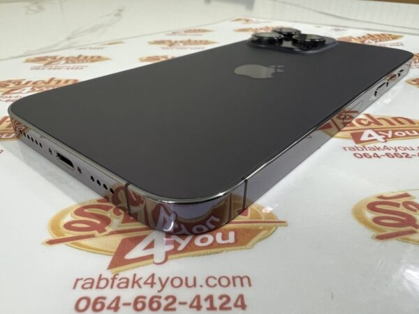 ขายถูก iPhone 14 Pro Max 256GB สภาพสวย92% มีรอยขนแมวนิดหน่อยโดยรวมแล้วสวย สุขภาพแบต83% สีม่วง ศูนย์ไทย อุปกรณ์ไม่มีนะครับ ไม่ติดiCloud ประกันหมดแล้ว - Image 4