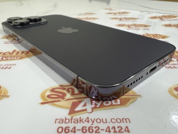 ขายถูก iPhone 14 Pro Max 256GB สภาพสวย92% มีรอยขนแมวนิดหน่อยโดยรวมแล้วสวย สุขภาพแบต83% สีม่วง ศูนย์ไทย อุปกรณ์ไม่มีนะครับ ไม่ติดiCloud ประกันหมดแล้ว - Image 5