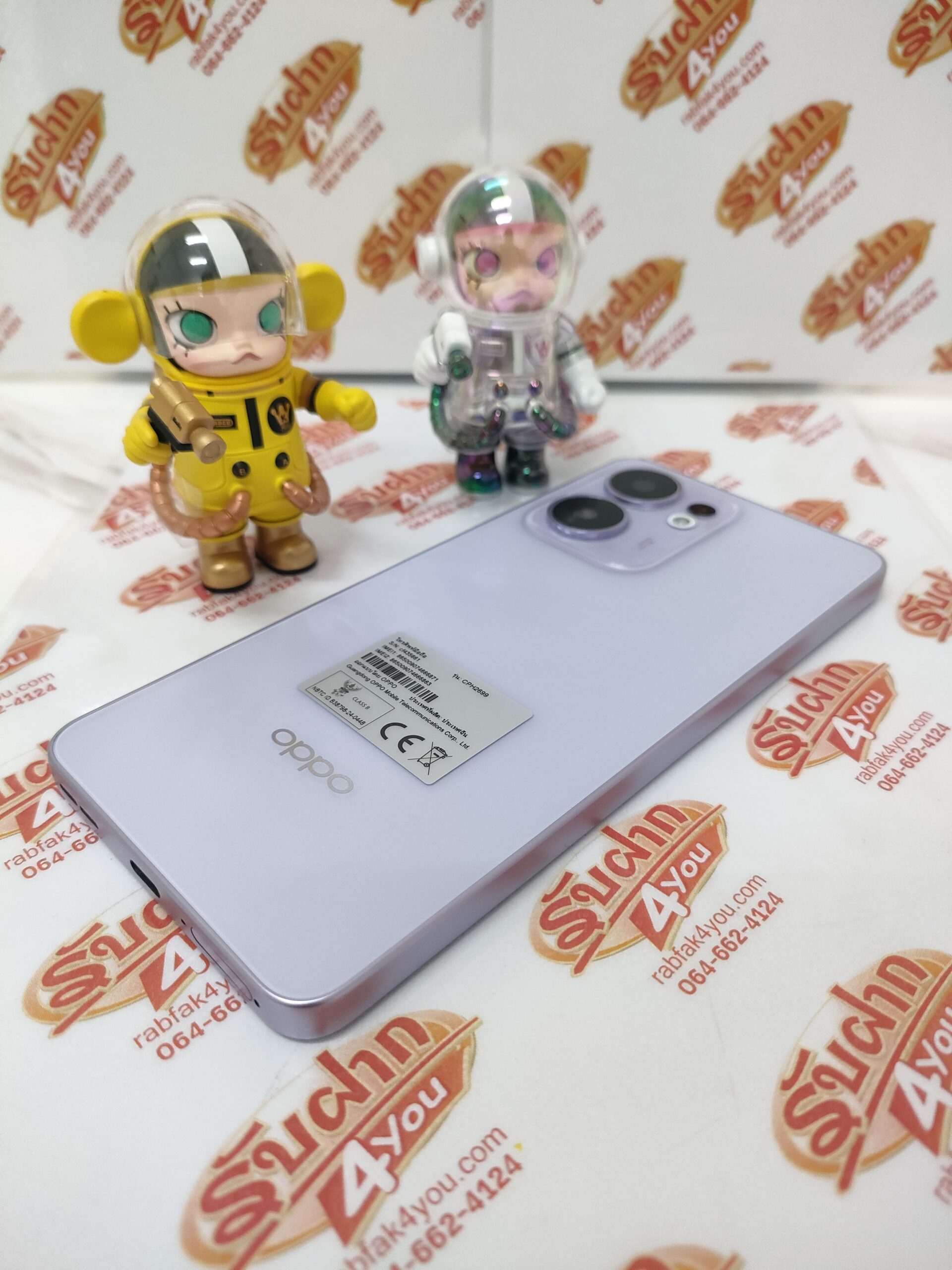 ขายถูกๆ OPPO Reno 13F 5G Ram12GB Rom256GB จอ6.67นิ้ว เหมือนมือ 1 ใหม่แกะกล่อง สีPlum purple สภาพ 99% อุปกรณ์ครบกล่อง ประกันหมด 13 มิ.ย. 69 - Image 5