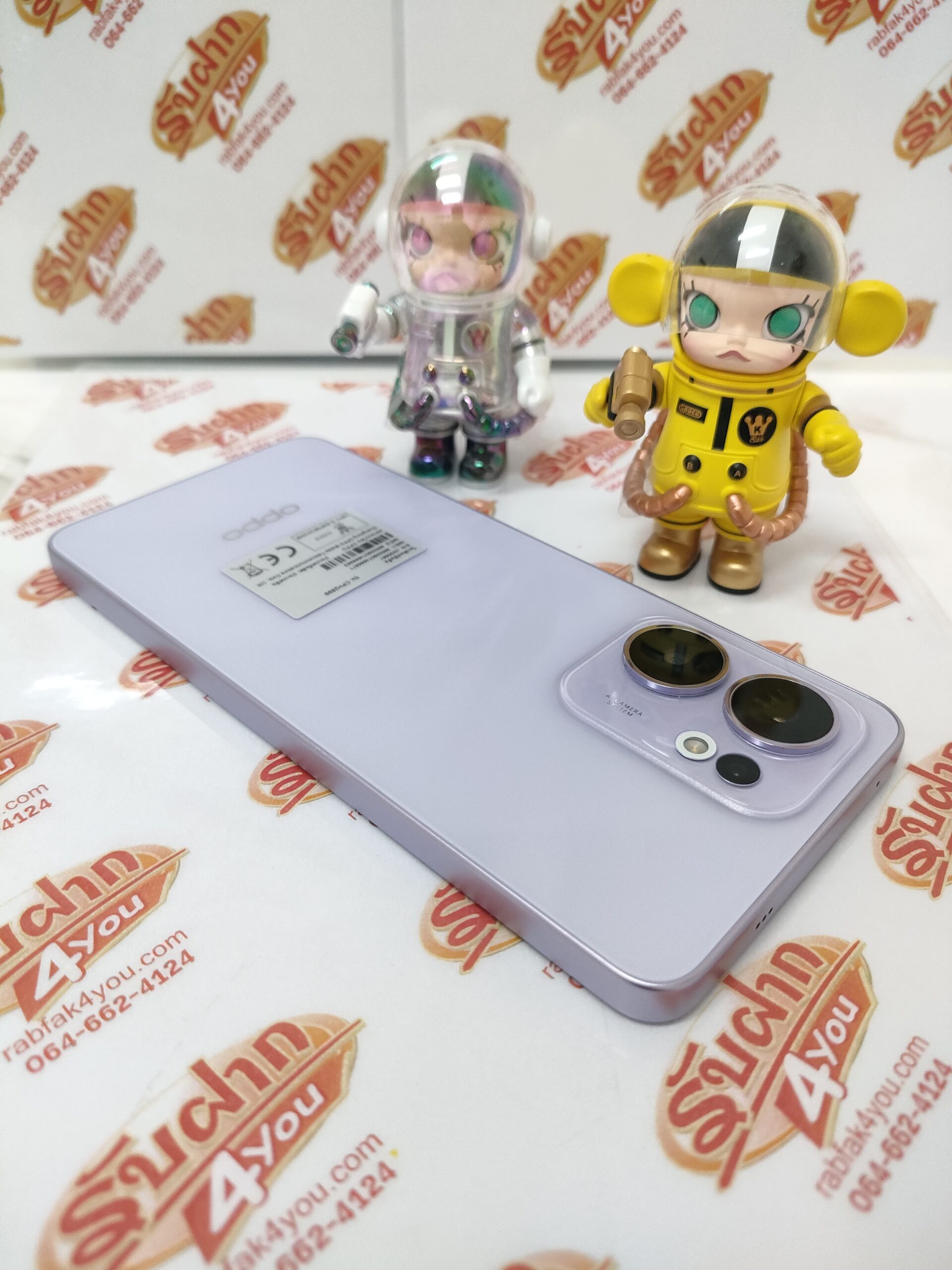 ขายถูกๆ OPPO Reno 13F 5G Ram12GB Rom256GB จอ6.67นิ้ว เหมือนมือ 1 ใหม่แกะกล่อง สีPlum purple สภาพ 99% อุปกรณ์ครบกล่อง ประกันหมด 13 มิ.ย. 69 - Image 4