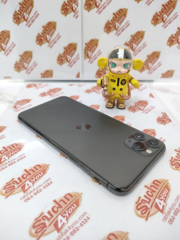 ขายถูกๆ iPhone 11 Pro Max 256GB สภาพ91% เครื่องโดยรวมแล้วสวย สุขภาพแบต73% สี Space Gray ศูนย์ไทย อุปกรณ์หัวชาร์จ+สายชาร์จ ไม่ติดiCloud ประกันหมดแล้ว - Image 4
