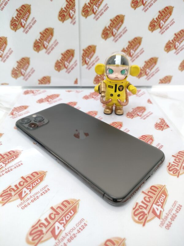 ขายถูกๆ iPhone 11 Pro Max 256GB สภาพ91% เครื่องโดยรวมแล้วสวย สุขภาพแบต73% สี Space Gray ศูนย์ไทย อุปกรณ์หัวชาร์จ+สายชาร์จ ไม่ติดiCloud ประกันหมดแล้ว - Image 5