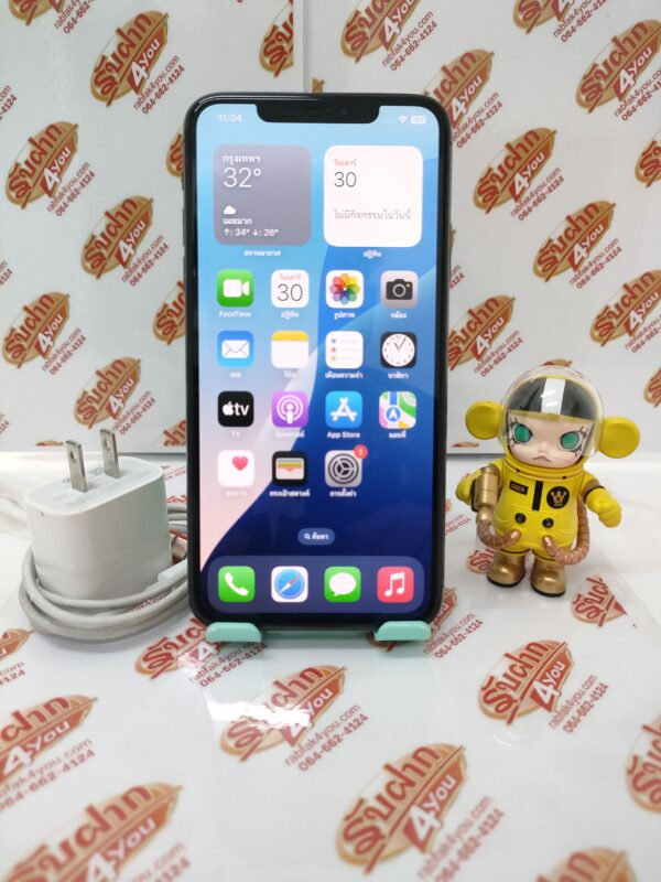 ขายถูกๆ iPhone 11 Pro Max 256GB สภาพ91% เครื่องโดยรวมแล้วสวย สุขภาพแบต73% สี Space Gray ศูนย์ไทย อุปกรณ์หัวชาร์จ+สายชาร์จ ไม่ติดiCloud ประกันหมดแล้ว