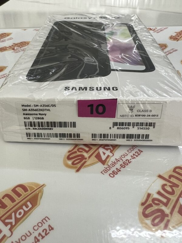ขายถูก Samsung Galaxy A35 5G Ram8GB Rom128GB จอ6.6นิ้ว สภาพใหม่95% การันตีความใหม่ เครื่องสีAwesome Navy อุปกรณ์ครบกล่อง ประกันหมดเดือน มกราคม 2569 - Image 4