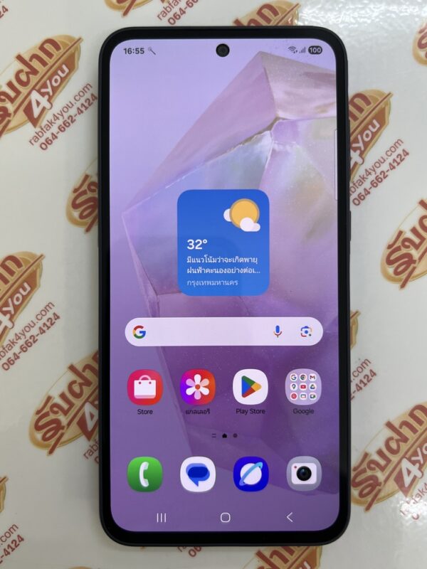 ขายถูก Samsung Galaxy A35 5G Ram8GB Rom128GB จอ6.6นิ้ว สภาพใหม่95% การันตีความใหม่ เครื่องสีAwesome Navy อุปกรณ์ครบกล่อง ประกันหมดเดือน มกราคม 2569 - Image 11