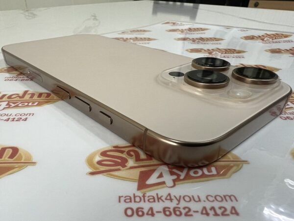 ขายถูก iPhone 16 Pro 128GB สภาพสวย95% การันตีความใหม่ สุขภาพแบต100% รอบชาร์จ55รอบ สีDesert titanium ศูนย์ไทย อุปกรณ์ไม่มีนะครับ ประกันหมด 4 กุมภาพันธ์ 2569 - Image 7