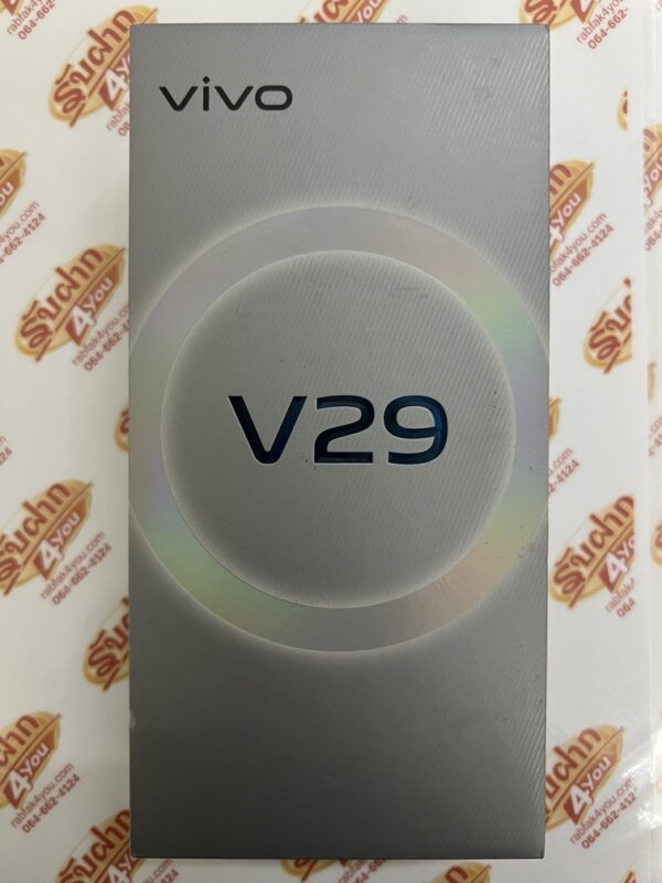 ขายถูก Vivo V29 5G Ram12GB Rom256GB จอใหญ่6.78นิ้ว สภาพสวย95% การันตีความใหม่ เครื่องสีดำโนเบิลแบล็ค อุปกรณ์ครบกล่อง ประกันหมดแล้ว - Image 3