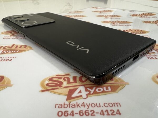 ขายถูก Vivo V29 5G Ram12GB Rom256GB จอใหญ่6.78นิ้ว สภาพสวย95% การันตีความใหม่ เครื่องสีดำโนเบิลแบล็ค อุปกรณ์ครบกล่อง ประกันหมดแล้ว - Image 7