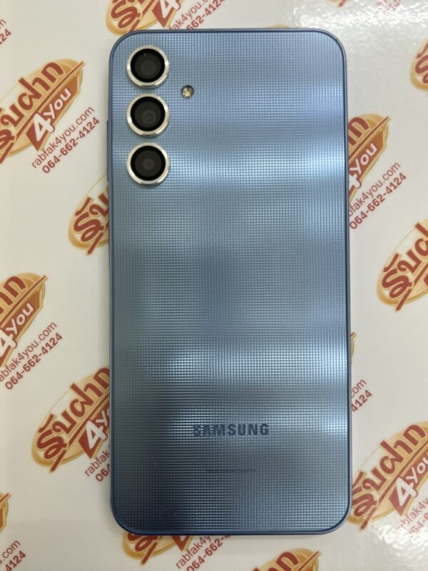 ขายถูก Samsung Galaxy A25 5G Ram8GB Rom256GB จอ6.5นิ้ว สภาพสวย90% มีรอยนิดหน่อยมองแทบไม่เห็น สีBlue อุปกรณ์ครบกล่อง(ขาดเข็ม) ไม่ติดสัญญา ประกันหมดแล้ว - Image 5
