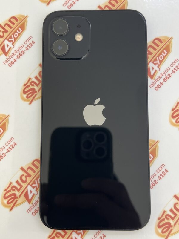 ขายถูกๆ iPhone 12 64GB สภาพสวย90% สุขภาพแบต86% เครื่องสีดำ เครื่องศูนย์ไทย อุปกรณ์ไม่มีนะครับ มีแต่ตัวเครื่อง ไม่ติดiCloud ประกันหมดแล้ว - Image 3