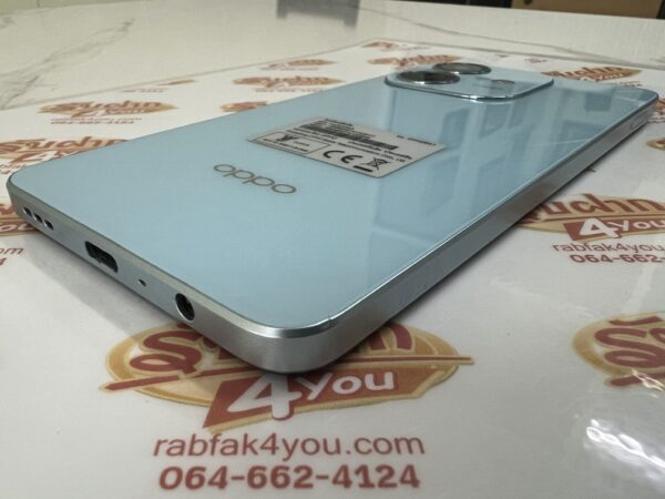 ขายถูก OPPO A3x Ram4GB Rom128GB สภาพสวย90% มีรอยขนแมวนิดหน่อยโดยรวมแล้วสวย  สีฟ้า ตัวเครื่อง+หัวชาร์จ+สายชาร์จ+คู่มือ+เคส+กล่อง ประกันหมด 5 พฤศจิกายน 2568 - Image 7