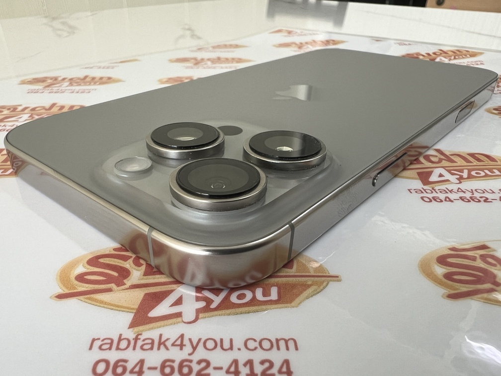 ขายถูก iPhone 16 Pro Max 256GB การันตีความใหม่ สุขภาพแบต93% สีNatural อุปกรณ์ครบกล่อง ไม่ติดiCloud ประกันหมดวันที่ 1 พฤศจิกายน 2568 - Image 9