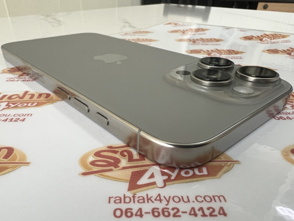 ขายถูก iPhone 16 Pro Max 256GB การันตีความใหม่ สุขภาพแบต93% สีNatural อุปกรณ์ครบกล่อง ไม่ติดiCloud ประกันหมดวันที่ 1 พฤศจิกายน 2568 - Image 10