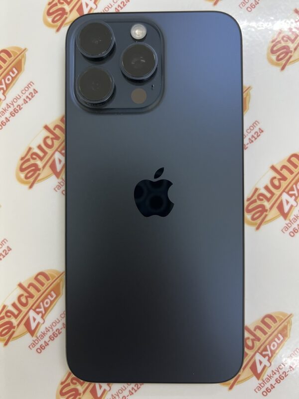 ขายถูก iPhone 15 Pro Max 256GB สุขภาพแบต99% สภาพสวย93% สีBlue Titanium ศูนย์ไทย อุปกรณ์ครบกล่อง ไม่ติดiCloud ประกันหมดวันที่ 3 กุมภาพันธ์ 2569 - Image 6