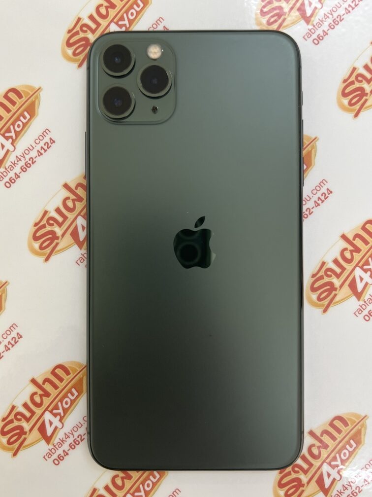 ขายถูกๆ iPhone 11 Pro Max 64GB สภาพ89% เครื่องมีรอยนิดหน่อยโดยรวมแล้วสวย สุขภาพแบต77% สีเขียว ศูนย์ไทย อุปกรณ์ไม่มีนะครับ ไม่ติดiCloud ประกันหมดแล้ว - Image 3