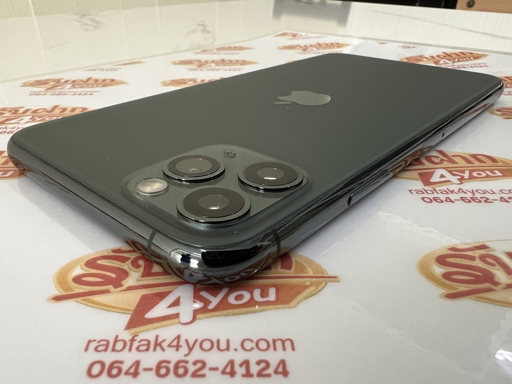 ขายถูกๆ iPhone 11 Pro Max 64GB สภาพ89% เครื่องมีรอยนิดหน่อยโดยรวมแล้วสวย สุขภาพแบต77% สีเขียว ศูนย์ไทย อุปกรณ์ไม่มีนะครับ ไม่ติดiCloud ประกันหมดแล้ว - Image 6