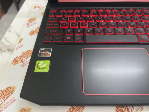 ขายถูกๆ ACER Nitro 5 AMD Ryzen 7 3750H/NVIDIA GeForce GTX 1650 4GB/RAM16GB/SSD512GB คีย์บอร์ดมีไฟ สภาพ92% ตัวเครื่อง+สายชาร์จ ประกันหมดแล้ว - Image 7