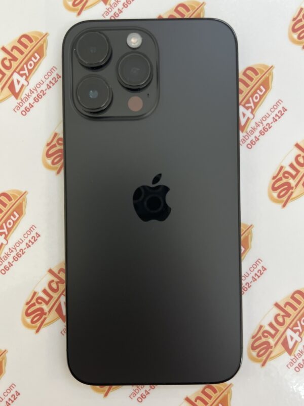 ขายถูกๆ iPhone 14 Pro Max ตัวท๊อปสุดของรุ่นนี้ 1TB สภาพสวย92% สุขภาพแบต88% สีดำ เครื่องศูนย์ไทย อุปกรณ์ไม่มีนะครับ ไม่ติดiCloud ประกันหมดแล้ว - Image 3