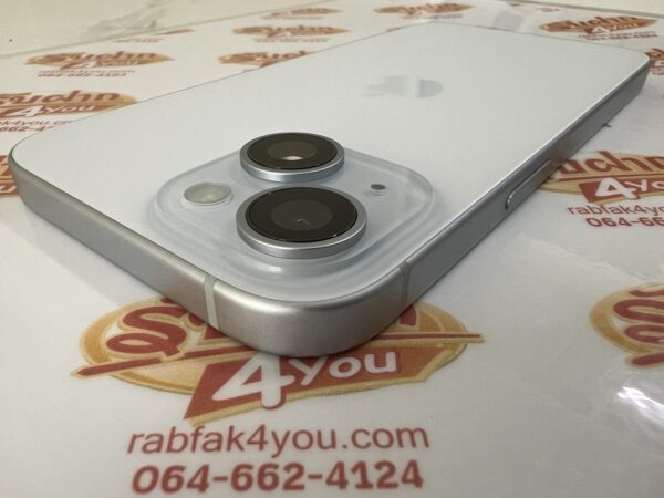 ขายถูก iPhone 15 128GB สภาพสวย90% สุขภาพแบต86% สีฟ้า ศูนย์ไทย อุปกรณ์ไม่มีนะครับ มีแต่ตัวเครื่อง ไม่ติดiCloud ประกันหมดแล้ว - Image 6
