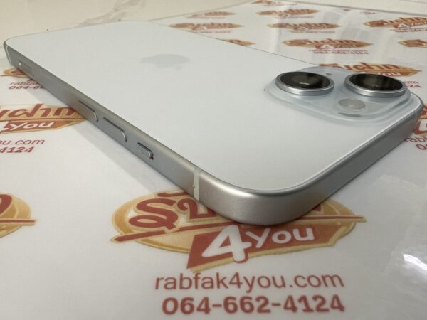 ขายถูก iPhone 15 128GB สภาพสวย90% สุขภาพแบต86% สีฟ้า ศูนย์ไทย อุปกรณ์ไม่มีนะครับ มีแต่ตัวเครื่อง ไม่ติดiCloud ประกันหมดแล้ว - Image 7