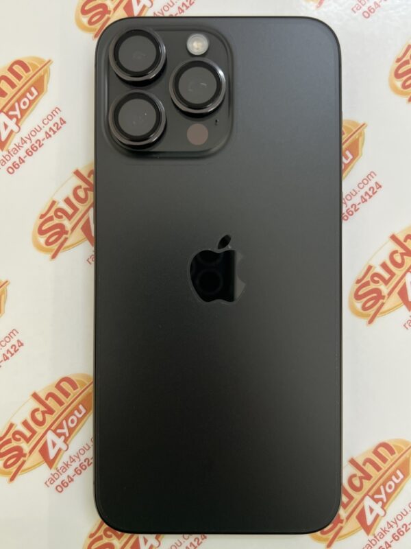 ขายถูก iPhone 15 Pro Max 256GB สุขภาพแบต98% การันตีความใหม่ เครื่องสีBlack ศูนย์ไทย อุปกรณ์ไม่มีนะครับ มีแต่ตัวเครื่อง ไม่ติดiCloud ประกันหมดแล้ว - Image 3