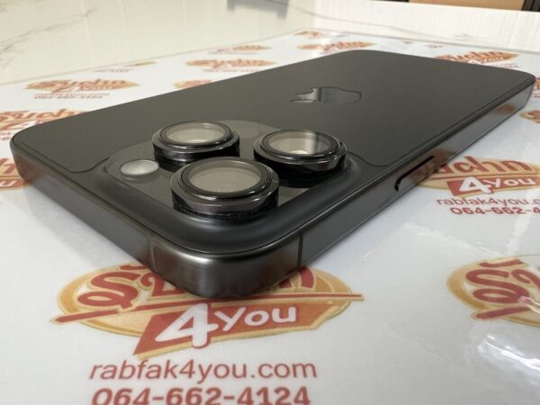 ขายถูก iPhone 15 Pro Max 256GB สุขภาพแบต98% การันตีความใหม่ เครื่องสีBlack ศูนย์ไทย อุปกรณ์ไม่มีนะครับ มีแต่ตัวเครื่อง ไม่ติดiCloud ประกันหมดแล้ว