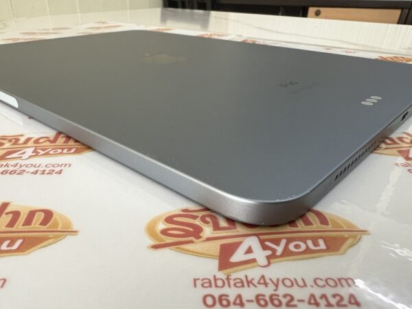 ขายถูก iPad Air 4 WiFi ใส่ซิมไม่ได้ 256GB(ความจำเยอะ) สภาพสวย90% สุขภาพแบต100% สีBlue ศูนย์ไทย อุปกรณ์ไม่มีนะครับ มีแต่ตัวเครื่อง ไม่ติดiCloud ประกันหมดแล้ว - Image 5