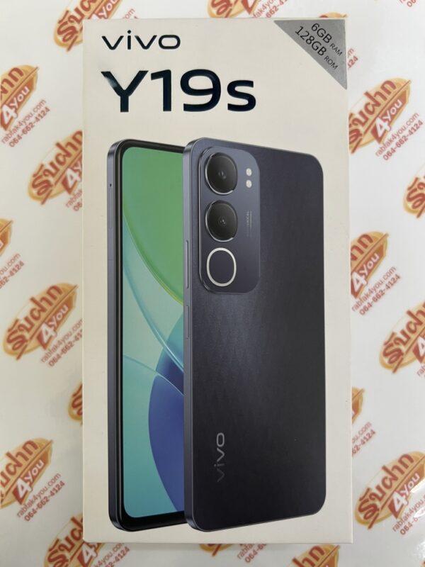 ขายถูก Vivo Y19s Ram6GB Rom128GB (ตัวท๊อป) สภาพสวย92% สีSilver อุปกรณ์ครบกล่องมี ตัวเครื่อง+หัว+สาย+เข็ม+คู่มือ+เคส+กล่อง ไม่ติดสัญญา หมด 16 กรกฎาคม 2569 - Image 3
