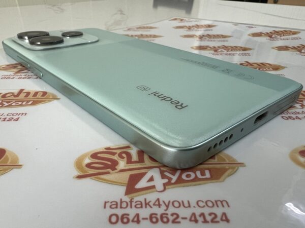 ขายถูก Xiaomi Redmi Note 14 5G Ram8GB Rom256GB จอ6.67นิ้ว สภาพสวย92% สีCoral Green อุปกรณ์ครบกล่องพร้อมใบเสร็จ ไม่ติดสัญญา ประกันหมด 31 มกราคม 2569 - Image 8
