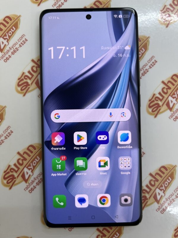 ขายถูก OPPO Reno 10 5G RAM8GB ROM256GB จอใหญ่6.7นิ้ว สีGray สภาพสวย95% การันตีความใหม่ อุปกรณ์ไม่มีนะครับ มีแต่ตัวเครื่อง ไม่ติดสัญญารายเดือน ประกันหมดแล้ว - Image 8