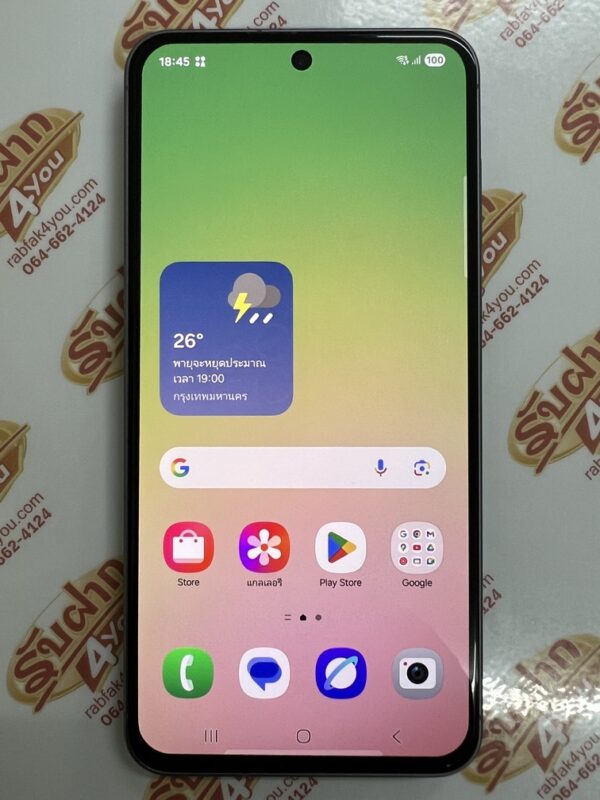 ขายถูก Samsung A56 5G RAM12GB ROM256GB จอ6.7นิ้ว การันตีความใหม่ สีGray อุปกรณ์มี ตัวเครื่อง กับ สายชาร์จ ไม่ติดสัญญา ประกันยาวๆหมดเดือน มิถุนายน 2569 - Image 8