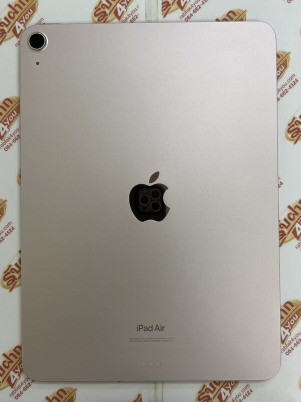 ขายถูกๆ iPad Air 5 WiFi 256GB(ความจำเยอะ) การันตีความใหม่ สุขภาพแบต88% สีPink ศูนย์ไทย อุปกรณ์ไม่มีนะครับ มีแต่ตัวเครื่อง ไม่ติดiCloud ประกันหมดแล้ว