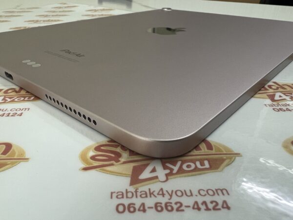 ขายถูกๆ iPad Air 5 WiFi 256GB(ความจำเยอะ) การันตีความใหม่ สุขภาพแบต88% สีPink ศูนย์ไทย อุปกรณ์ไม่มีนะครับ มีแต่ตัวเครื่อง ไม่ติดiCloud ประกันหมดแล้ว - Image 4