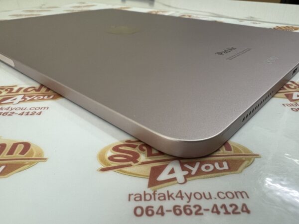 ขายถูกๆ iPad Air 5 WiFi 256GB(ความจำเยอะ) การันตีความใหม่ สุขภาพแบต88% สีPink ศูนย์ไทย อุปกรณ์ไม่มีนะครับ มีแต่ตัวเครื่อง ไม่ติดiCloud ประกันหมดแล้ว - Image 5